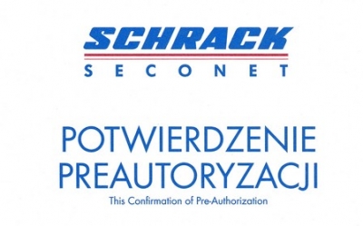 Certyfikat Schrack Seconet 2021